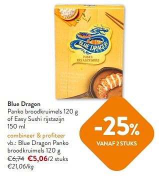 Promoties Blue dragon panko broodkruimels - Blue Dragon - Geldig van 31/01/2024 tot 13/02/2024 bij OKay