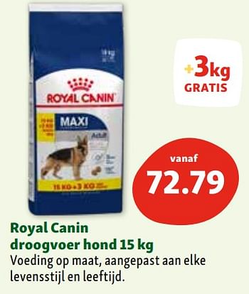 Promoties Royal canin droogvoer hond - Royal Canin - Geldig van 07/02/2024 tot 12/02/2024 bij Maxi Zoo