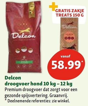 Promoties Delcon droogvoer hond - Delcon - Geldig van 07/02/2024 tot 12/02/2024 bij Maxi Zoo