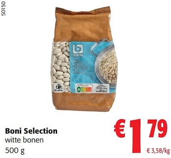 Promoties Boni selection witte bonen - Boni - Geldig van 31/01/2024 tot 13/02/2024 bij Colruyt