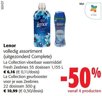 Promoties Lenor volledig assortiment - Lenor - Geldig van 31/01/2024 tot 13/02/2024 bij Colruyt