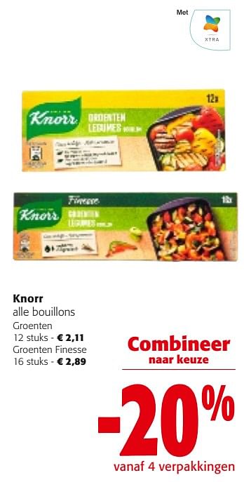 Promoties Knorr alle bouillons - Knorr - Geldig van 31/01/2024 tot 13/02/2024 bij Colruyt
