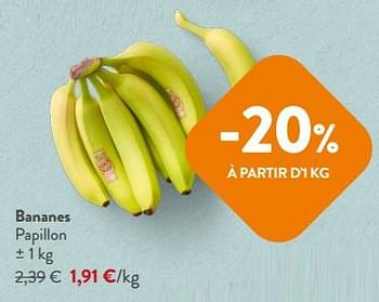 Promotions Bananes papillon - Huismerk - Okay Buurtwinkels - Valide de 31/01/2024 à 13/02/2024 chez OKay