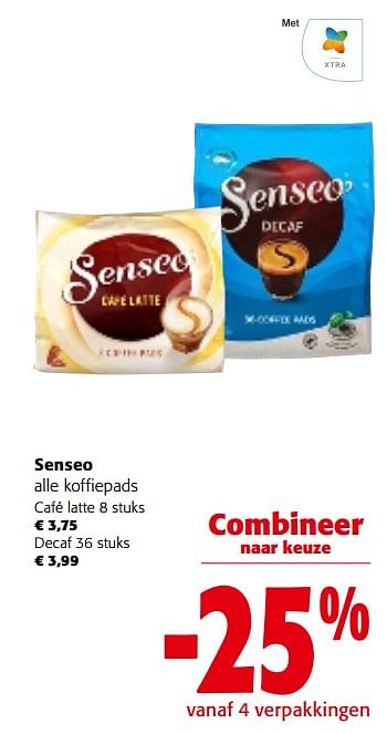 Promoties Senseo alle koffiepads - Douwe Egberts - Geldig van 31/01/2024 tot 13/02/2024 bij Colruyt