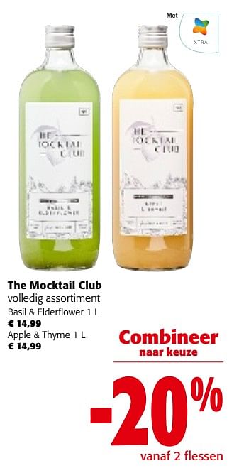 Promoties The mocktail club volledig assortiment - The Mocktail Club - Geldig van 31/01/2024 tot 13/02/2024 bij Colruyt