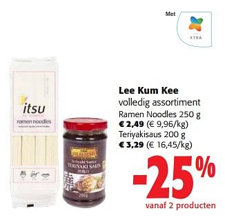 Promoties Lee kum kee volledig assortiment - Lee Kum Kee - Geldig van 31/01/2024 tot 13/02/2024 bij Colruyt