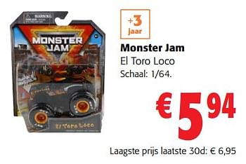 Promoties Monster jam el toro loco - Monster Jam - Geldig van 31/01/2024 tot 13/02/2024 bij Colruyt