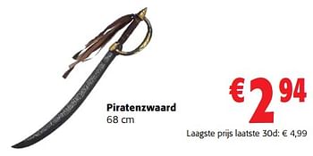 Promoties Piratenzwaard - Huismerk - Colruyt - Geldig van 31/01/2024 tot 13/02/2024 bij Colruyt
