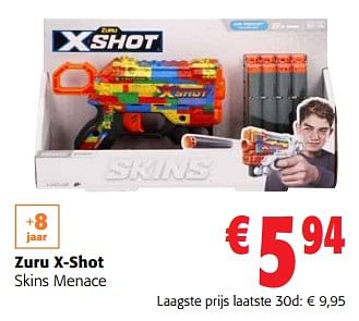 Promoties Zuru x-shot skins menace - Zuru - Geldig van 31/01/2024 tot 13/02/2024 bij Colruyt
