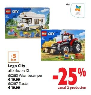 Promoties Lego city alle dozen xl - Lego - Geldig van 31/01/2024 tot 13/02/2024 bij Colruyt