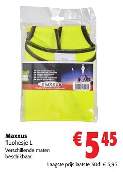 Promoties Maxxus fluohesje l - Maxxus - Geldig van 31/01/2024 tot 13/02/2024 bij Colruyt