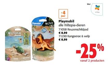 Promoties Playmobil alle wiltopia-dieren - Playmobil - Geldig van 31/01/2024 tot 13/02/2024 bij Colruyt