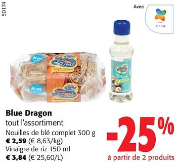 Promotions Blue dragon tout l’assortiment - Blue Dragon - Valide de 31/01/2024 à 13/02/2024 chez Colruyt