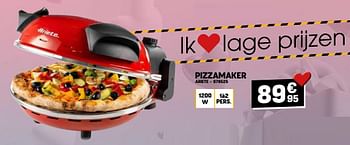 Promoties Pizzamaker ariete - Ariete - Geldig van 01/02/2024 tot 11/02/2024 bij Electro Depot