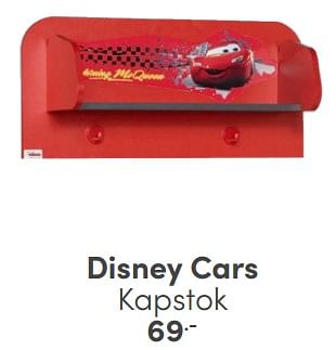 Promoties Disney cars kapstok - Disney - Geldig van 04/02/2024 tot 24/02/2024 bij Baby & Tiener Megastore