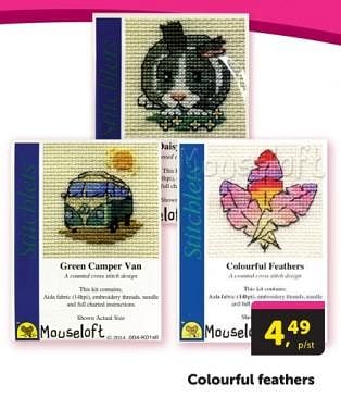Promoties Colourful feathers - Huismerk - Boekenvoordeel - Geldig van 03/02/2024 tot 11/02/2024 bij BoekenVoordeel
