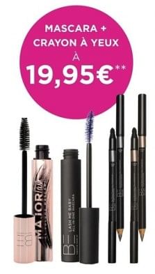Promotions Mascara + crayon à yeux - Produit Maison - ICI PARIS XL - Valide de 01/02/2024 à 14/02/2024 chez ICI PARIS XL