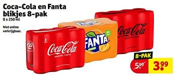 Promoties Coca-cola en fanta - Huismerk - Kruidvat - Geldig van 06/02/2024 tot 11/02/2024 bij Kruidvat