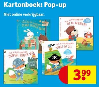 Promoties Kartonboek pop-up - Huismerk - Kruidvat - Geldig van 06/02/2024 tot 11/02/2024 bij Kruidvat