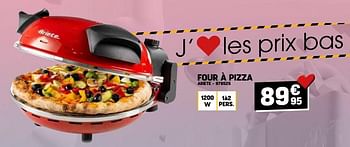 Promotions Four à pizza ariete - Ariete - Valide de 01/02/2024 à 11/02/2024 chez Electro Depot
