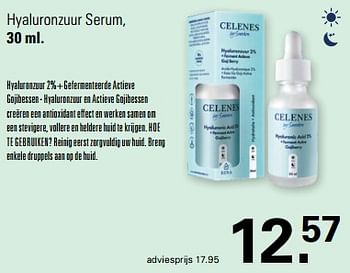Promoties Hyaluronzuur serum - Sweden - Geldig van 31/01/2024 tot 17/02/2024 bij De Online Drogist