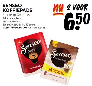 Promoties Senseo koffiepads cappucino - Douwe Egberts - Geldig van 07/02/2024 tot 13/02/2024 bij Jumbo