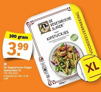 Promotions De vegetarische slager kipstuckjes xl - Le boucher végétarien - Valide de 05/02/2024 à 11/02/2024 chez Albert Heijn