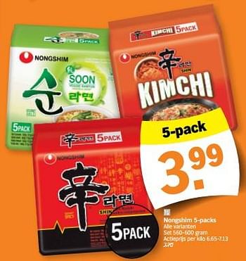 Promotions Nongshim - Nongshim - Valide de 05/02/2024 à 11/02/2024 chez Albert Heijn