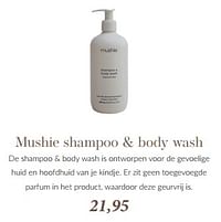 Mushie shampoo + body wash-Mushie
