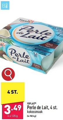 Promoties Perle de lait - Yoplait - Geldig van 12/02/2024 tot 17/02/2024 bij Aldi