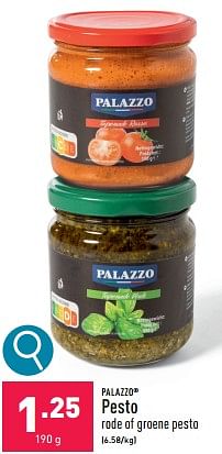 Promoties Pesto - PALAZZO - Geldig van 12/02/2024 tot 17/02/2024 bij Aldi