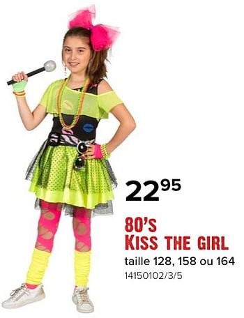 Promotions 80’s kiss the girl - Produit Maison - Euroshop - Valide de 26/01/2024 à 18/02/2024 chez Euro Shop