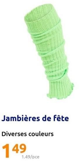 Promotions Jambières de fete - Produit Maison - Action - Valide de 07/02/2024 à 13/02/2024 chez Action