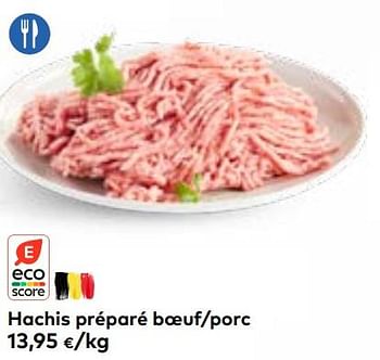 Promotions Hachis préparé boeuf-porc - Produit maison - Bioplanet - Valide de 31/01/2024 à 27/02/2024 chez Bioplanet