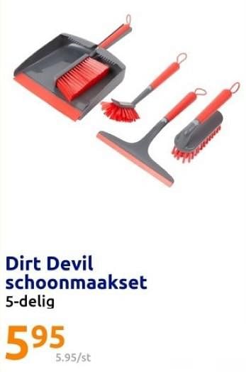 Promoties Dirt devil schoonmaakset - Dirt devil - Geldig van 07/02/2024 tot 13/02/2024 bij Action