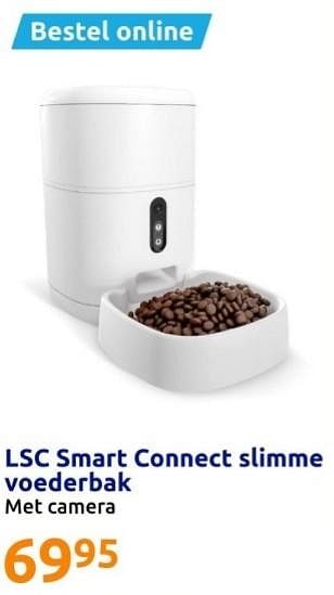 Promoties Lsc smart connect slimme voederbak - LSC Smart Connect - Geldig van 07/02/2024 tot 13/02/2024 bij Action