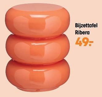 Promotions Bijzettafel ribera - Produit maison - Kwantum - Valide de 12/02/2024 à 18/02/2024 chez Kwantum