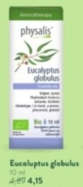 Promoties Eucalyptus globulus - Physalis - Geldig van 12/02/2024 tot 18/02/2024 bij Holland & Barret