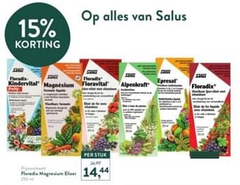 Promoties Floradix magnesium elixer - Salus - Geldig van 12/02/2024 tot 18/02/2024 bij Holland & Barret