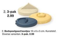 Promoties Badspeelgoed bootjes - Huismerk - Zeeman  - Geldig van 07/02/2024 tot 30/06/2024 bij Zeeman