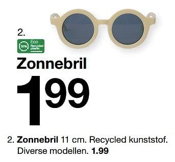 Promoties Zonnebril - Huismerk - Zeeman  - Geldig van 07/02/2024 tot 30/06/2024 bij Zeeman