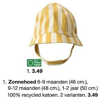 Promoties Zonnehoed - Huismerk - Zeeman  - Geldig van 07/02/2024 tot 30/06/2024 bij Zeeman
