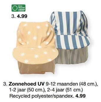 Promoties Zonnehoed uv - Huismerk - Zeeman  - Geldig van 07/02/2024 tot 30/06/2024 bij Zeeman