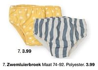 Zwemluierbroek-Huismerk - Zeeman 