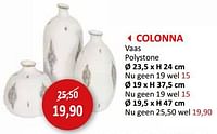 Colonna vaas-Huismerk - Weba
