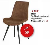 Fuel stoel-Huismerk - Weba