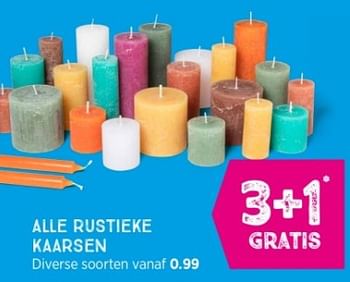 Promoties Alle rustieke kaarsen - Huismerk - Xenos - Geldig van 11/02/2024 tot 24/02/2024 bij Xenos