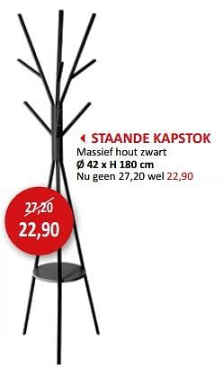 Promoties Staande kapstok - Huismerk - Weba - Geldig van 09/02/2024 tot 28/03/2024 bij Weba