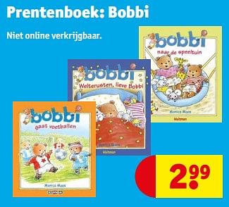 Promoties Prentenboek bobbi - Huismerk - Kruidvat - Geldig van 13/02/2024 tot 26/02/2024 bij Kruidvat