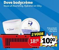 Bodycrème silky-Dove